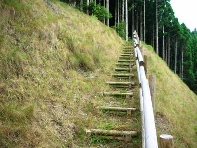 宿屋杉への道登り口