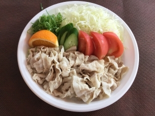 豚の冷しゃぶ 豚の冷しゃぶ